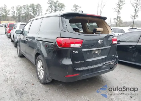 2017 Kia Sedona Lx из США, поврежденный, VIN KNDMB5C15H6266653